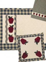 Use Appliques to embellish placemats, napkins & potholders