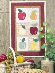 Another creative idea for a banner using various colors of apples