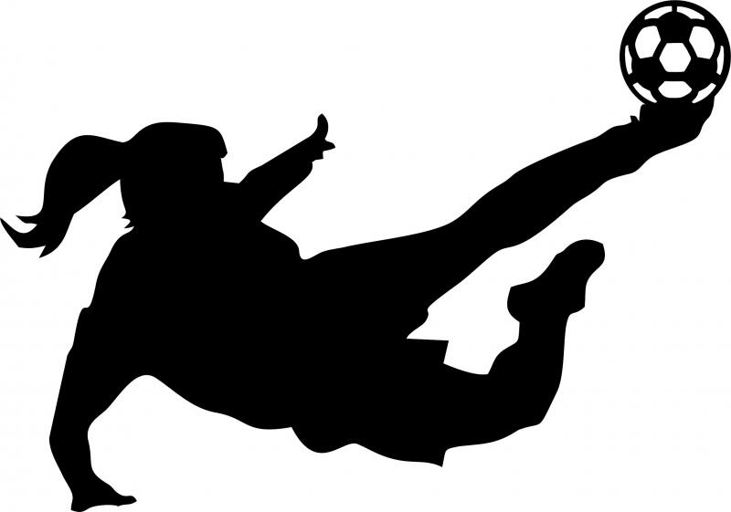 FREE LASER Engraving Footballer Female 