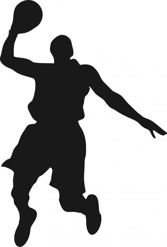 Download Basketball Player Shooting Silhouette Laser Cut Appliques