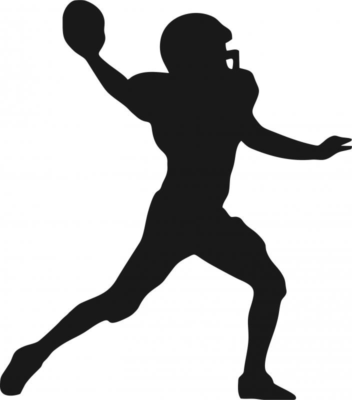 Image result for quarterback silhouette