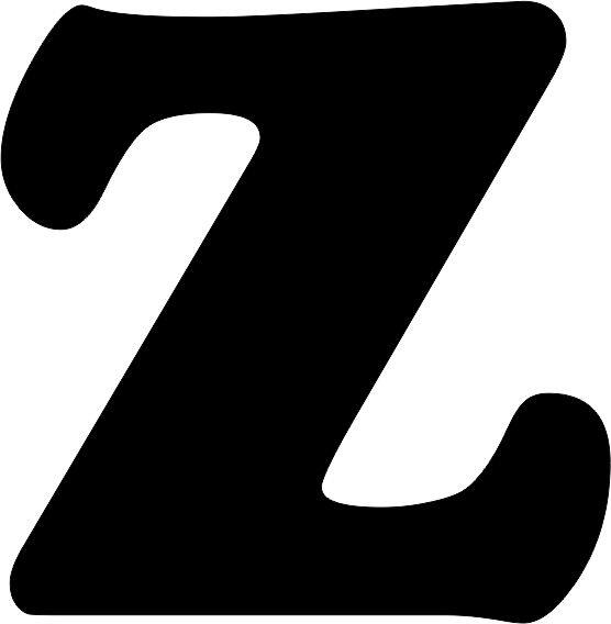 letter z capital laser cut appliques letter z capital laser cut appliques